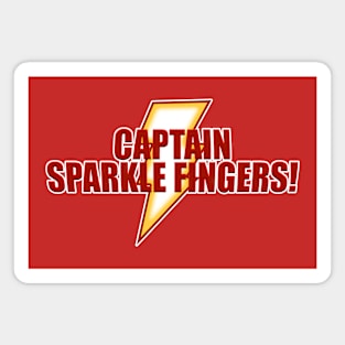 Captain Sparkle Fingers Magnet